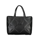 Calvin Klein Black Cotton Handbag - Shoulder Bags