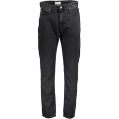 Calvin Klein Black Cotton Men Jeans