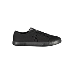 Calvin Klein Black Cotton Men Sneaker - Sneakers