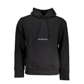 Calvin Klein Black Cotton Men Sweater - Hoodies