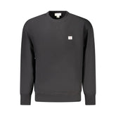 Calvin Klein Black Cotton Men Sweater - Sweatshirts