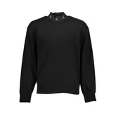 Calvin Klein Black Cotton Men Sweater - Sweatshirts