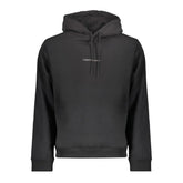 Calvin Klein Black Cotton Men Sweater - XL - Hoodies
