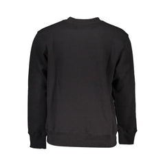 Calvin Klein Black Cotton Men Sweater - XL - Sweatshirts
