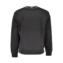 Calvin Klein Black Cotton Men Sweater - XL - Sweatshirts