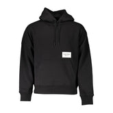 Calvin Klein Black Cotton Men Sweater - XXL