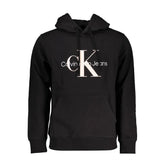 Calvin Klein Black Cotton Men Sweater - XXL - Hoodies