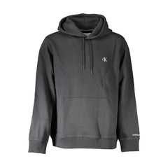 Calvin Klein Black Cotton Men Sweater - XXL - Hoodies