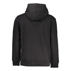 Calvin Klein Black Cotton Men’s Sweater Hoodie - Hoodies