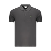 Calvin Klein Black Cotton Polo Shirt
