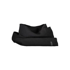 Calvin Klein Black Cotton Scarf - Scarves & Shawls