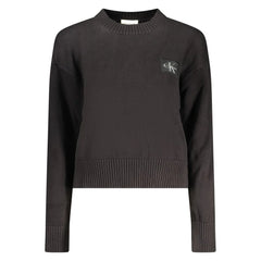 Calvin Klein Black Cotton Sweater