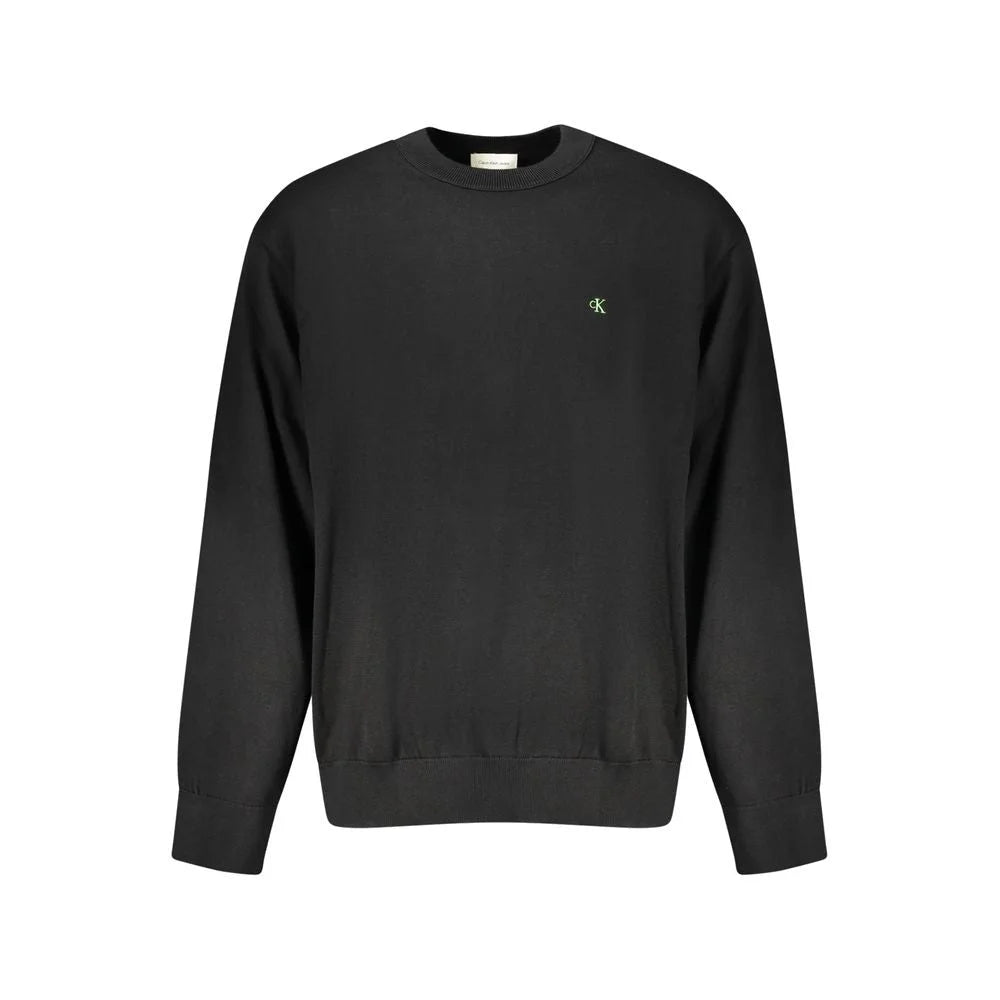 Calvin Klein Black Cotton Sweater - L