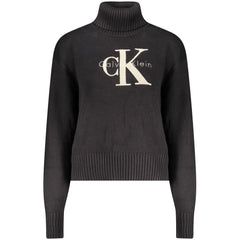 Calvin Klein Black Cotton Sweater - S
