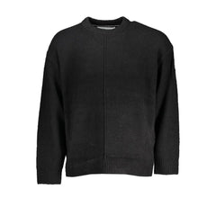 Calvin Klein Black Cotton Sweater - Sweaters