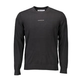 Calvin Klein Black Cotton Sweater - XXL - Sweaters