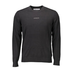 Calvin Klein Black Cotton Sweater - XXL - Sweaters