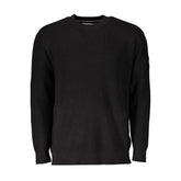 Calvin Klein Black Cotton Sweater - XXL - Sweaters