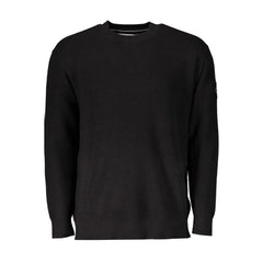 Calvin Klein Black Cotton Sweater - XXL - Sweaters