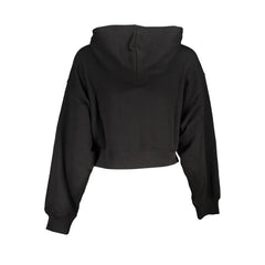 Calvin Klein Black Cotton Women Sweater - Sweatshirts