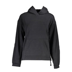 Calvin Klein Black Cotton Women Sweater - Sweatshirts