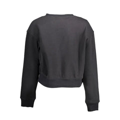 Calvin Klein Black Cotton Women Sweater - XL