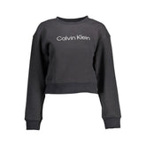 Calvin Klein Black Cotton Women Sweater - XL