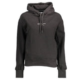 Calvin Klein Black Cotton Women Sweater - XL - Hoodies