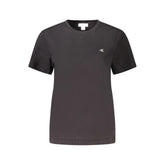 Calvin Klein Black Cotton Women T-Shirt - T-Shirts