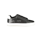 Calvin Klein Black Leather Men Sneaker - Sneakers