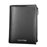Calvin Klein Black Leather Men Wallet - Wallets