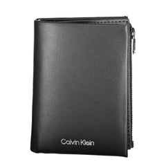 Calvin Klein Black Leather Men Wallet - Wallets