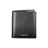 Calvin Klein Black Leather Men Wallet - Wallets