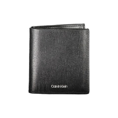 Calvin Klein Black Leather Men Wallet - Wallets