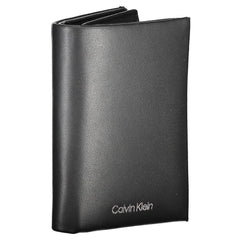 Calvin Klein Black Leather Men Wallet - Wallets