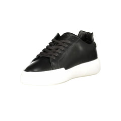 Calvin Klein Black Leather Men’s Sneaker