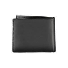 Calvin Klein Black Leather RFID Wallet with Coin Purse - Wallets