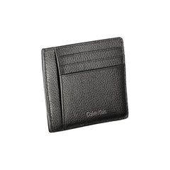 Calvin Klein Black Leather Wallet - Wallets