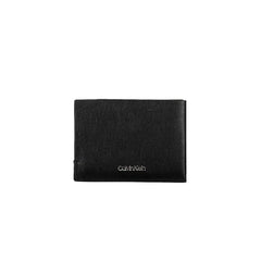 Calvin Klein Black Leather Wallet - Wallets