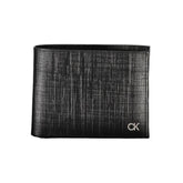 Calvin Klein Black Leather Wallet - Wallets