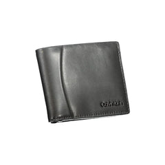 Calvin Klein Black Leather Wallet - Wallets