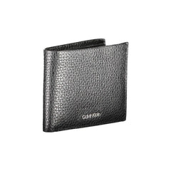 Calvin Klein Black Leather Wallet - Wallets