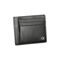 Calvin Klein Black Leather Wallet - Wallets