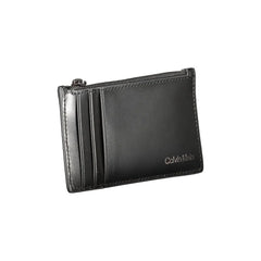 Calvin Klein Black Leather Wallet - Wallets
