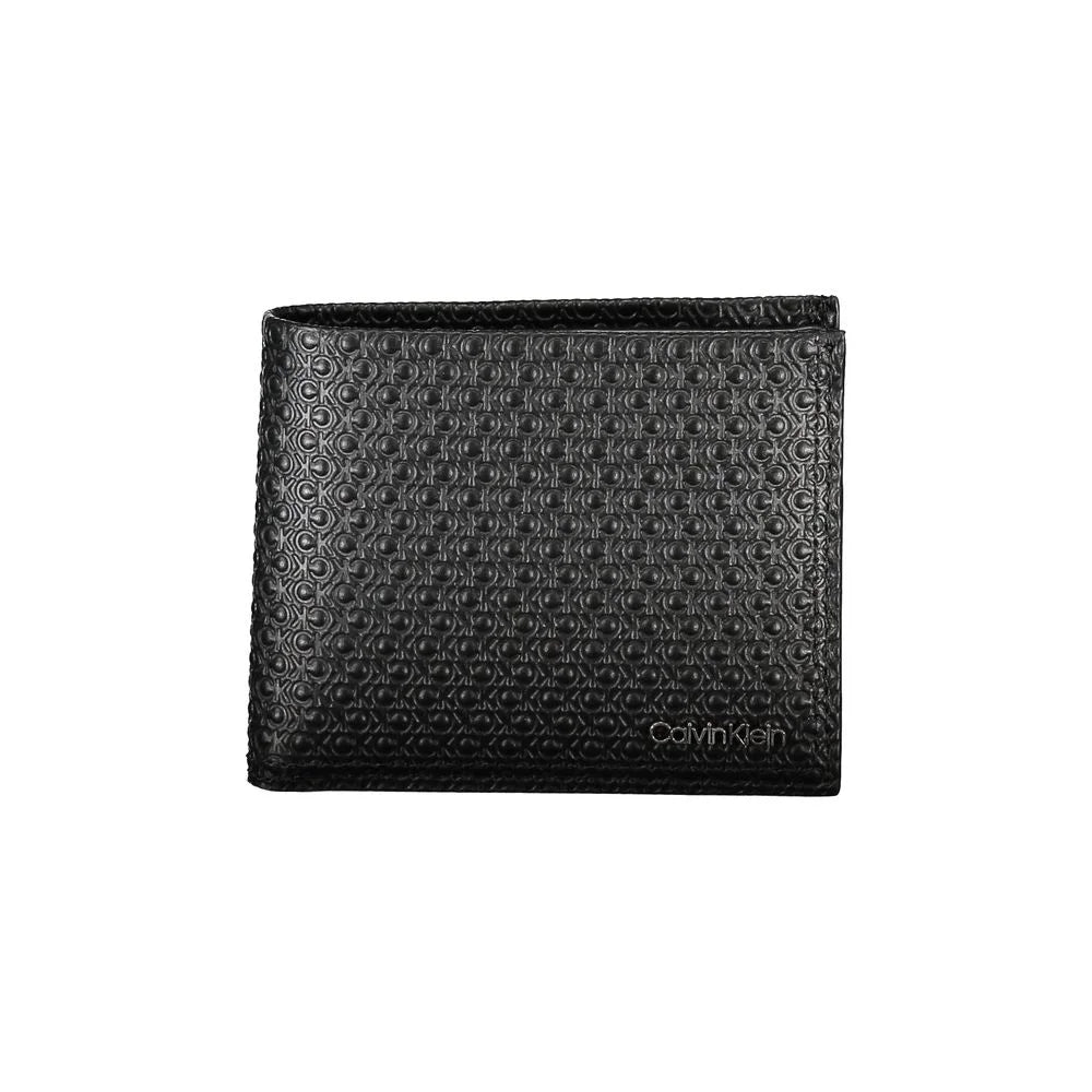 Calvin Klein Black Leather Wallet - Wallets