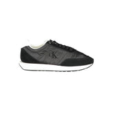 Calvin Klein Black Leather Women Sneaker