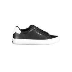 Calvin Klein Black Leather Women Sneaker - Sneakers