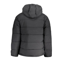 Calvin Klein Black Nylon Men Jacket - XXL - Puffer Jackets