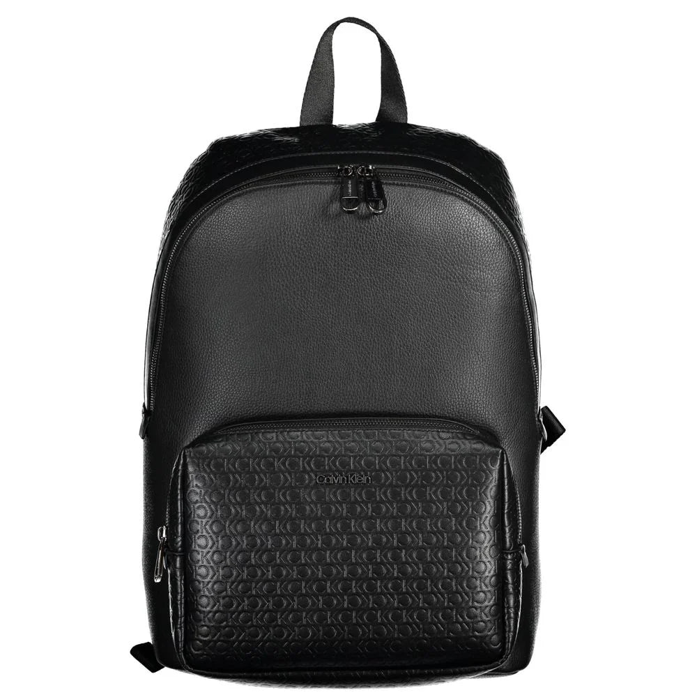 Calvin Klein Black Polyester Backpack - Backpacks