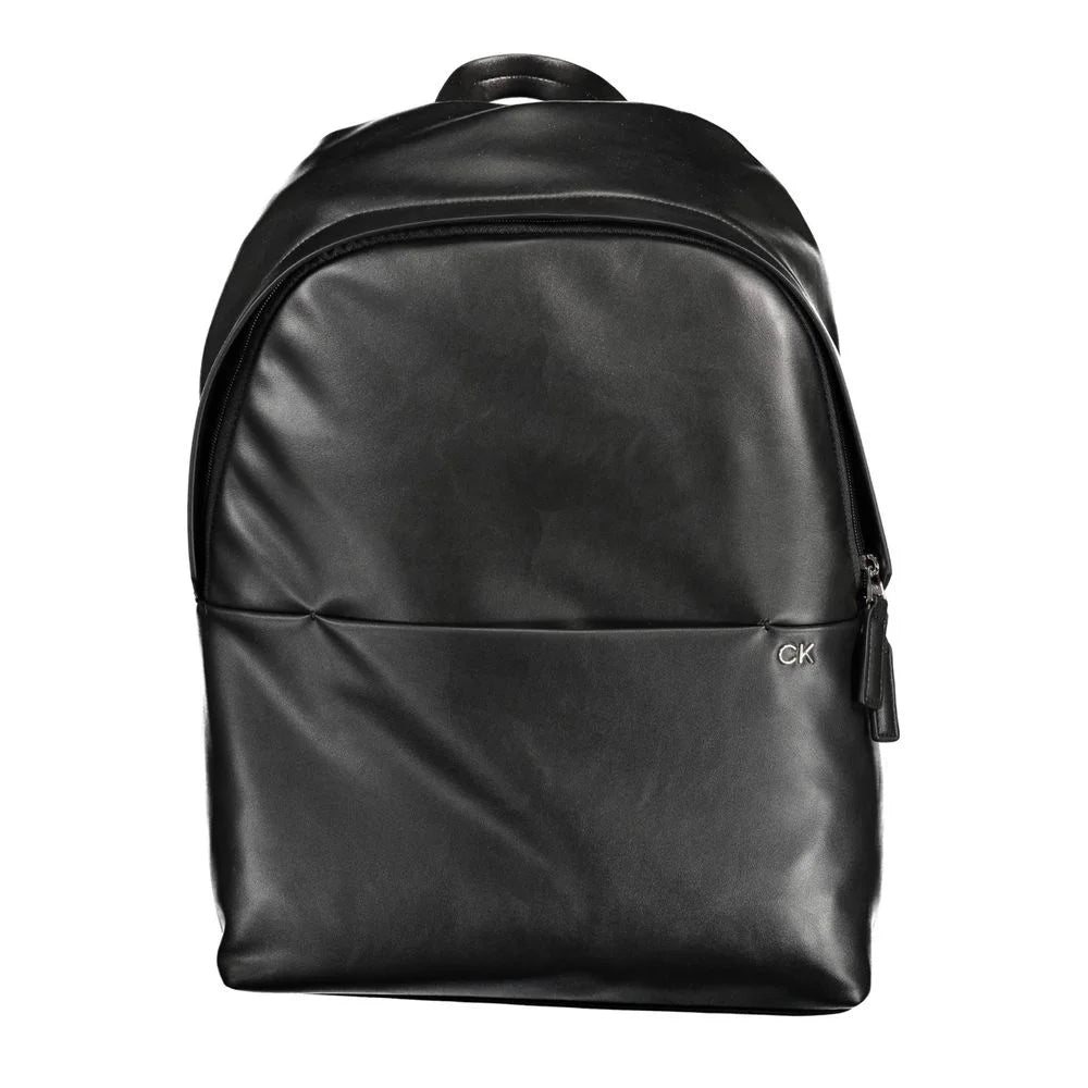 Calvin Klein Black Polyester Backpack - Laptop Backpacks